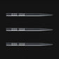 Winmau Extra Long Re-Grooved Points 41mm